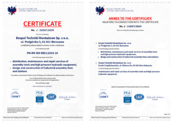 certyfikat ISO