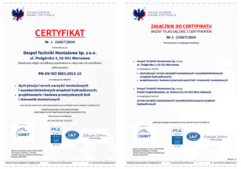 certyfikat ISO